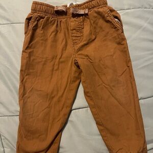 Carter's Brown Casual Elastic Waist Bottoms
